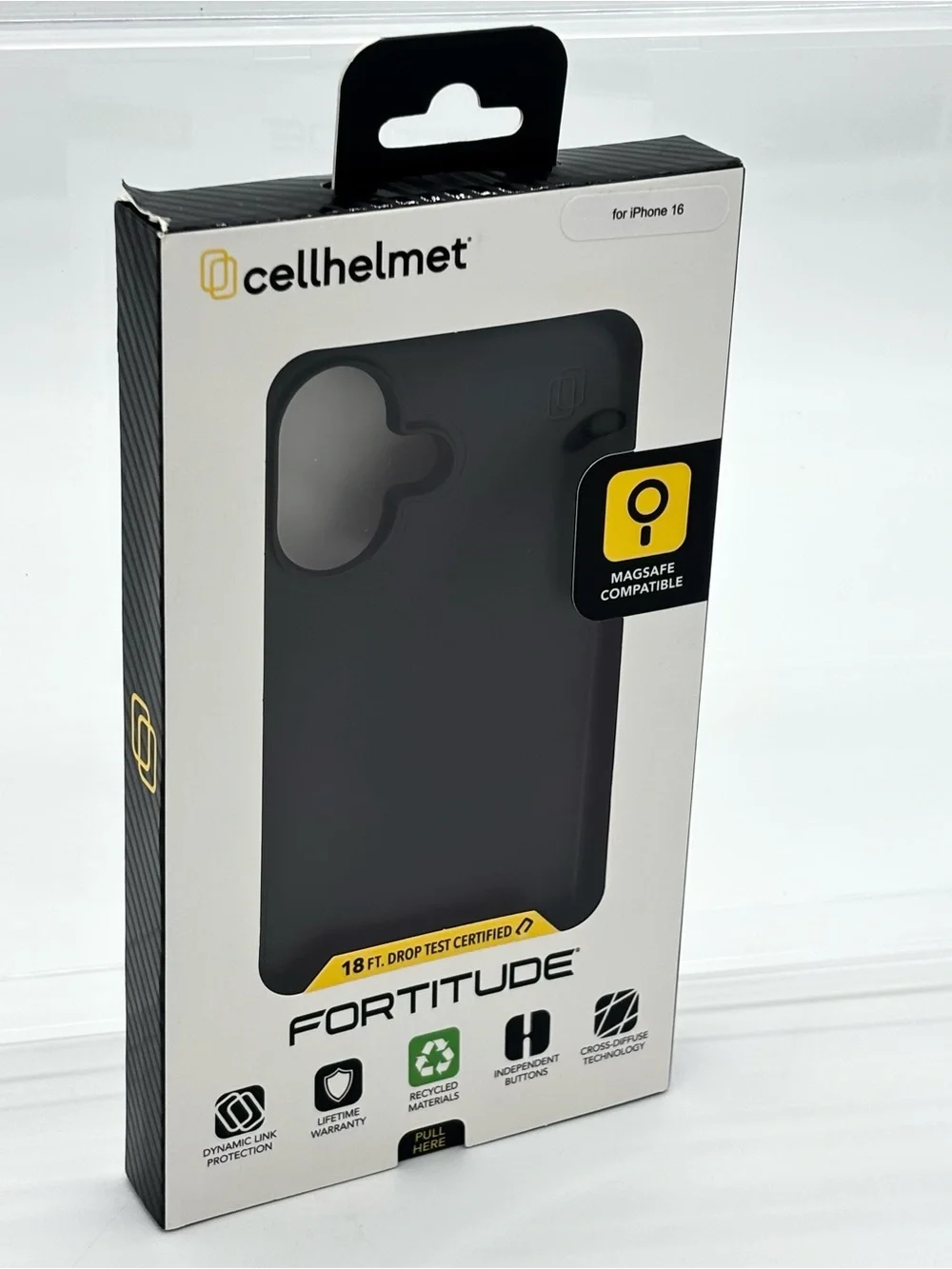 iPhone 16 Case Black MagSafe 18 Ft Drop Protection Shockproof Cover Durable New